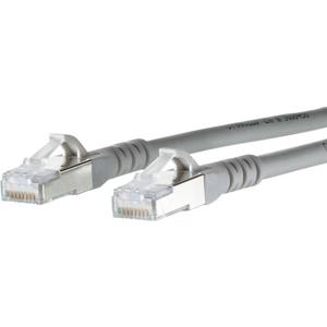 METZ CONNECT Patchkabel Cat.6A AWG 26, grijs, 1,5 m