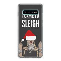 Came To Sleigh: Samsung Galaxy S10 Plus Transparant Hoesje
