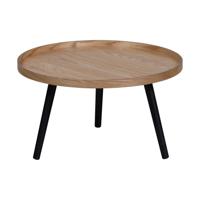 Woood Mesa bijzettafel Ø60 cm Naturel