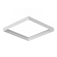 Opbouwframe voor LED Paneel - Geschikt voor 62x62 cm LED Panelen - Gereedschapsloos - Geen schroeven zichtbaar - 63 mm - Wit