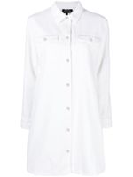 A.P.C. robe Alpine en coton - Blanc - thumbnail