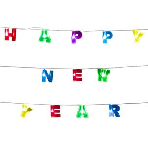 Led-lichtslinger 'Happy New Year' (1,6m)