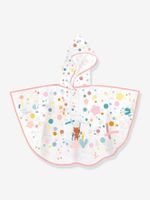 DJECO regencape 3/5 jaar rozen