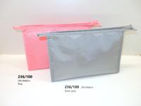 Toilettas roze of zilver 29x19x8cm