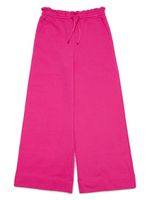 MAX&Co. Kids pantalon de jogging à logo brodé - Rose