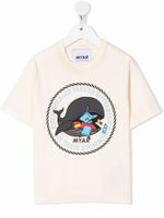 MYAR KIDS t-shirt à imprimé graphique - Tons neutres