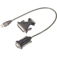 USB 1.1 Adapter [1x D-sub stekker 9-polig, D-sub stekker 25-polig - 1x USB 1.1 stekker A] 975602