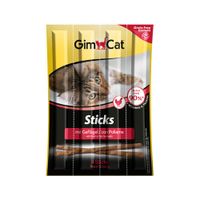 GimCat Sticks - Gevogelte - 16 Stuks (4 x 4 Stuks) - thumbnail
