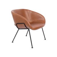 Zuiver Feston fauteuil brown - thumbnail