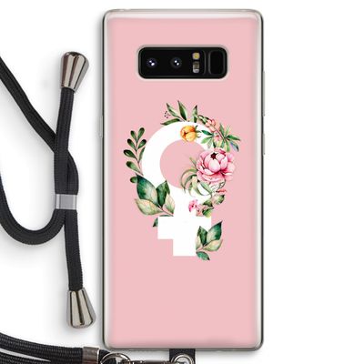 Venus: Samsung Galaxy Note 8 Transparant Hoesje met koord