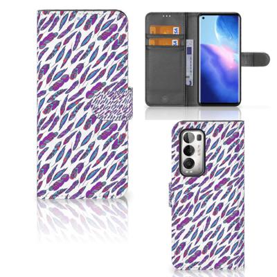 OPPO Find X3 Neo 5G | Telefoon Hoesje | Feathers Color OPPO Find X3 Neo 5G | Telefoon Hoesje | Feathers Color