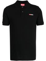 Diesel polo T-Smith-Div en coton - Noir