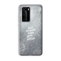 Good stories: Huawei P40 Pro Transparant Hoesje