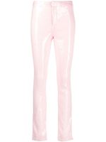 ROTATE BIRGER CHRISTENSEN pantalon à ornements de sequins - Rose - thumbnail