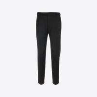 Broek Stof Zwart Flanel - thumbnail