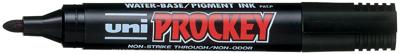 Uni-ball permanent marker Prockey PM-122, ronde punt, medium, zwart