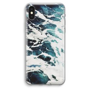 Golven: iPhone XS Max Transparant Hoesje