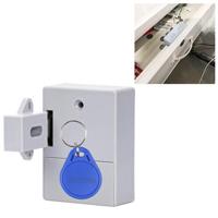 T3 ABS magnetische kaart inductie Lock onzichtbare enkele open kast deurslot (grijs)