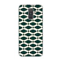 Moroccan tiles: Samsung Galaxy A6 Plus (2018) Transparant Hoesje