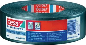 Tesa Weefseltape | zilver | lengte 50 m | breedte 48 mm wiel | 1 stuk - 04663-00007-02 04663-00007-02