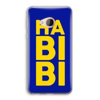 Habibi Blue: HTC U Play Transparant Hoesje