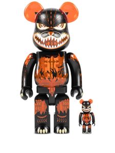 MEDICOM TOY x Godzilla VS Destoroyah BE@RBRICK lot de figurines 100% et 400% - Noir