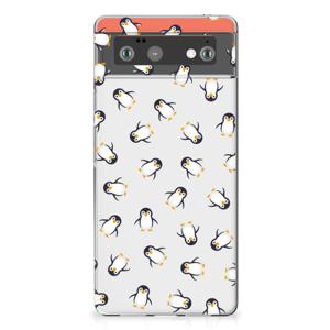 TPU bumper voor Google Pixel 6 Pinguïn