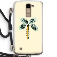 Palmboom: LG K10 (2016) Transparant Hoesje met koord