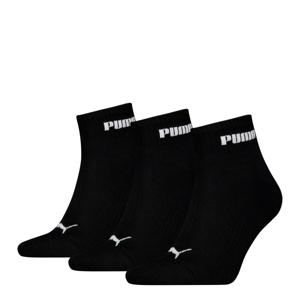 Puma Quartersokken Cushioned New Generation 3-pack Zwart-43/46