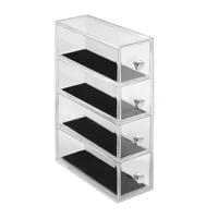 iDesign - Ladekast, Sieraden Organizer, Small, 4 Lades, 6.6 x 17.7 x 2