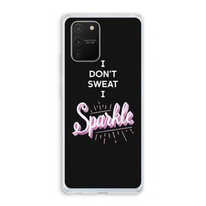 Sparkle quote: Samsung Galaxy S10 Lite Transparant Hoesje