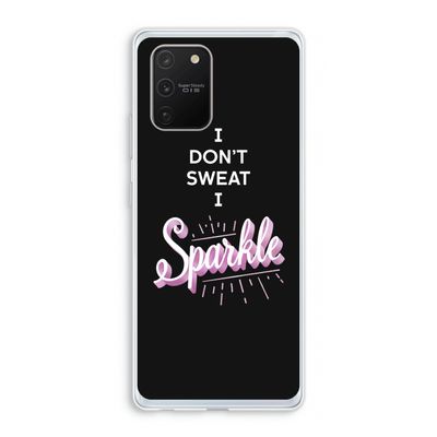 Sparkle quote: Samsung Galaxy S10 Lite Transparant Hoesje
