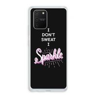 Sparkle quote: Samsung Galaxy S10 Lite Transparant Hoesje
