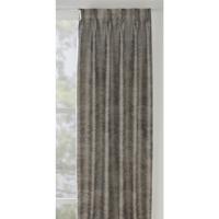 Leen Bakker - Gordijnstof Dust Semi Verduisterend - Zilvergrijs - Polyester/Gerecycled Kunststof - Grijs#Zilverkleurig - B150 Cm