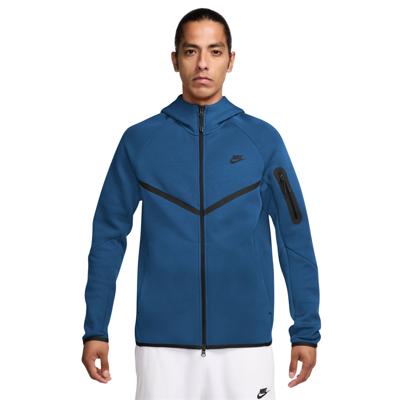 Nike Tech Fleece Sportswear Vest Azuurblauw Zwart Nike Tech Fleece Sportswear Vest Azuurblauw Zwart