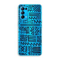 Marrakech print: Oppo Find X3 Lite Transparant Hoesje