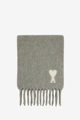 Ami Paris shawl Laine USF673.AW0004 gris