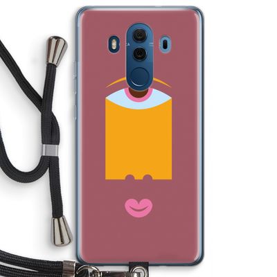 Mono V: Huawei Mate 10 Pro Transparant Hoesje met koord