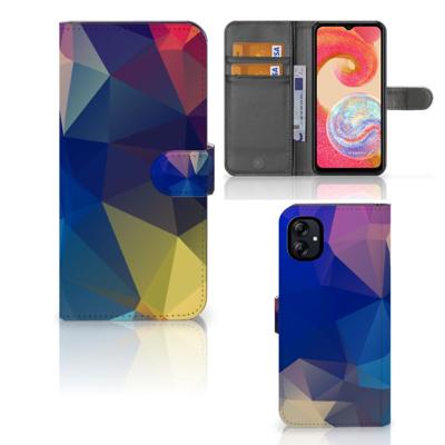Samsung Galaxy A04e | Book Case | Polygon Dark