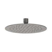 Hoofddouche IVY Slim 20 cm Anti-Kalk Nozzels Eco-Air Geborsteld Metal Black PVD