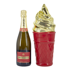 Champagne Piper Heidsieck Cuvée Brut + ijsje cadeauverpakking