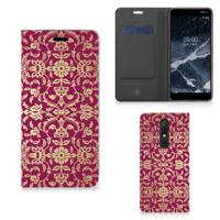 Telefoon Hoesje Nokia 5.1 (2018) Barok Pink