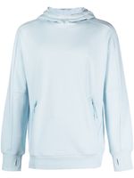 C.P. Company hoodie Diagonal Raised en polaire - Bleu - thumbnail