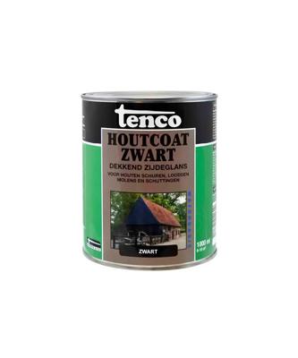 Tenco Houtcoat Zwart - Zijdeglans Waterbasis