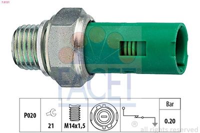 Oliedruksensor 70131