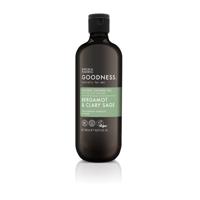Goodness men showergel bergamot & clary sage 500 Milliliter