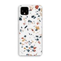 Terrazzo N°4: Pixel 4 XL Transparant Hoesje