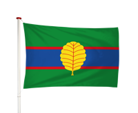 Vlag Veenwoudsterwal - Feanwaldsterwal (fr)