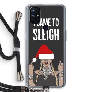 Came To Sleigh: OnePlus Nord N10 5G Transparant Hoesje met koord