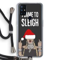 Came To Sleigh: OnePlus Nord N10 5G Transparant Hoesje met koord